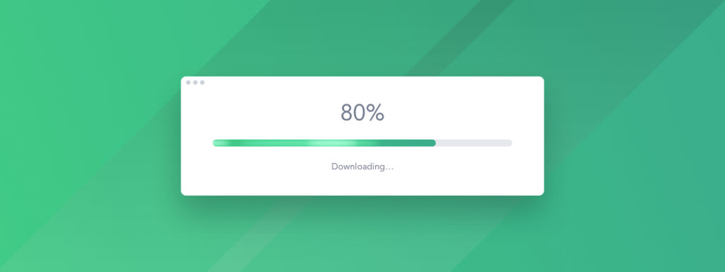 image of a slow website