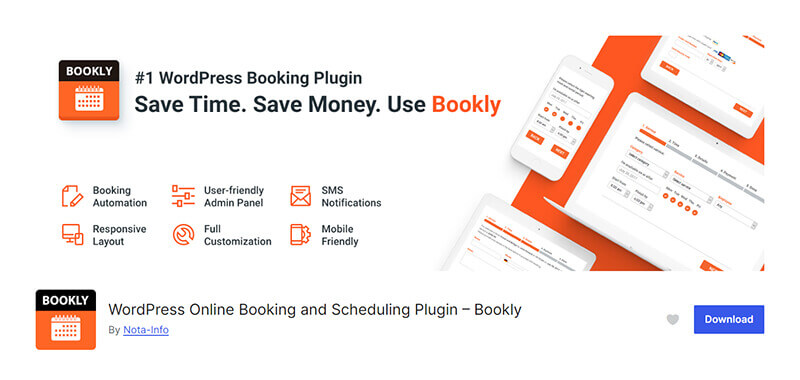 Bookly plugin