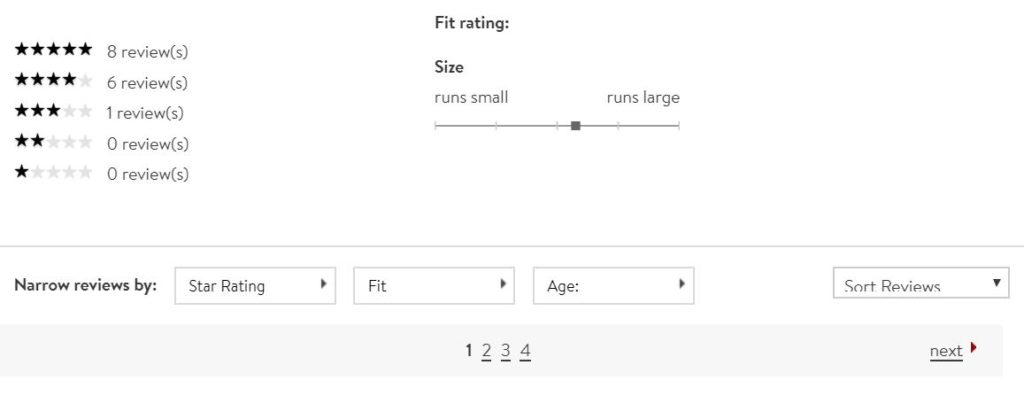 ecommerce reviews