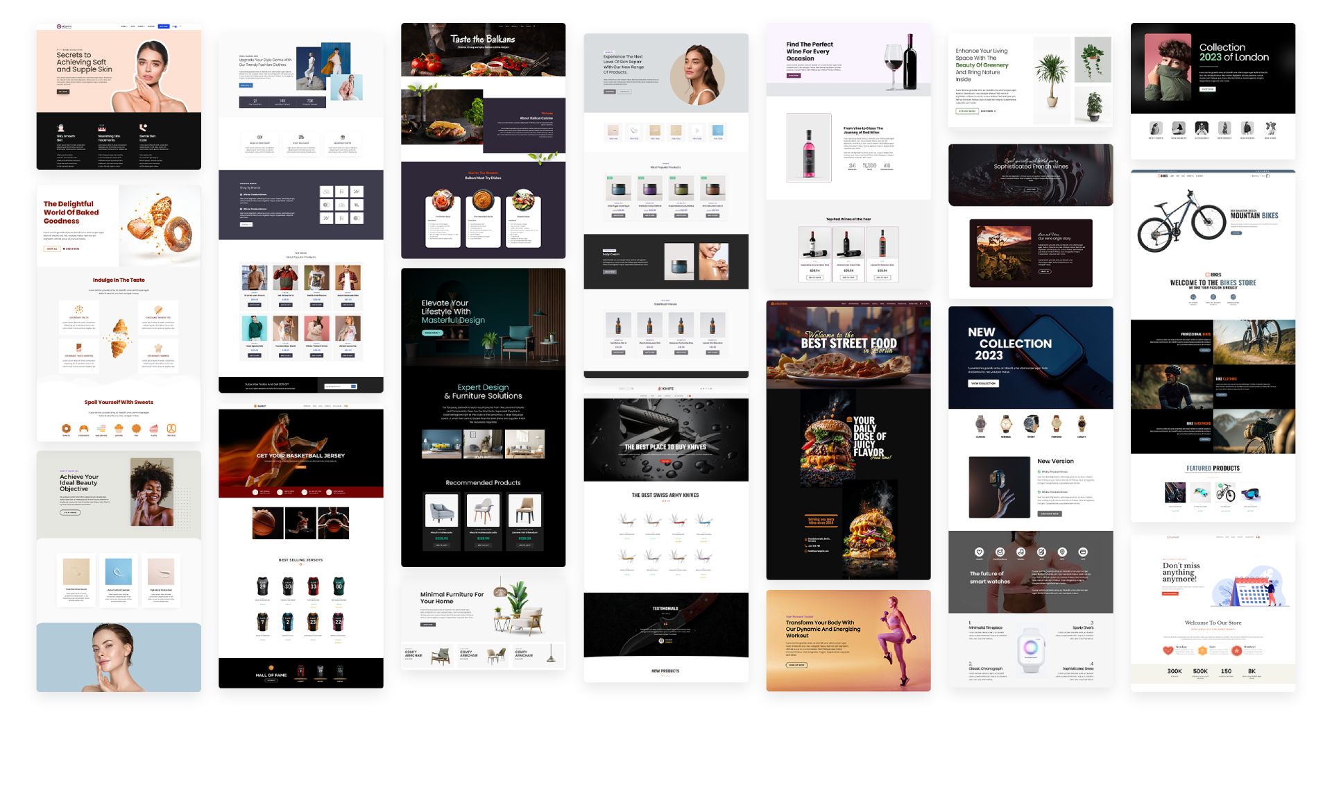 Display of OceanWP custom templates for WooCommerce websites