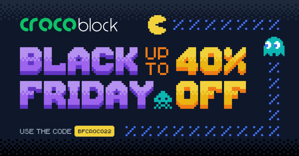 crocoblock bfcm sales banner