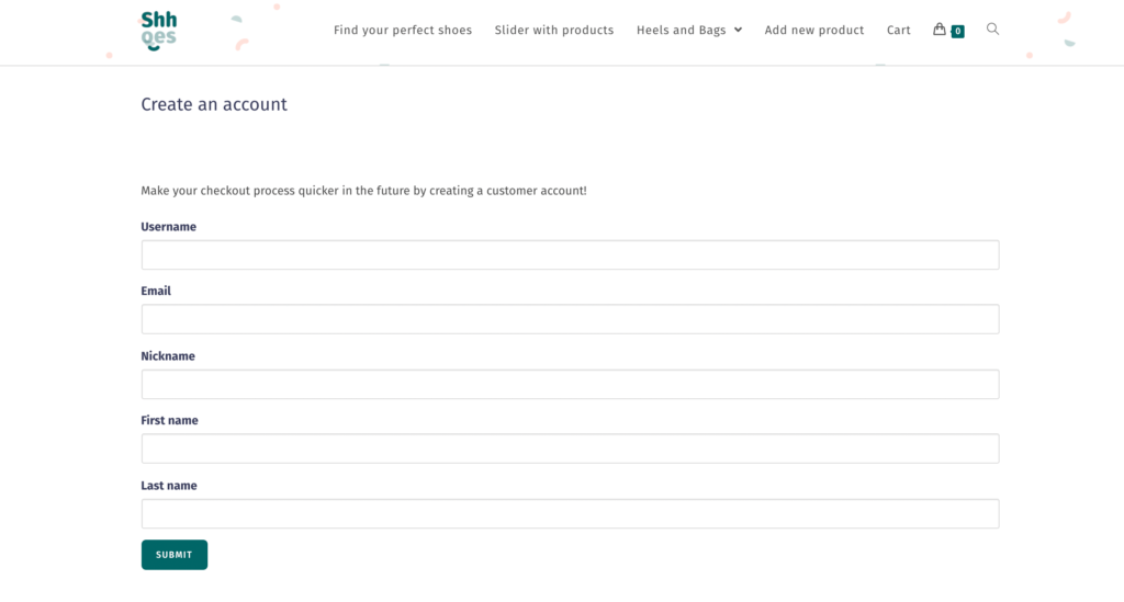 create-account-toolset