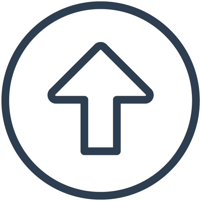 oceanwp svg icon circle up arrow
