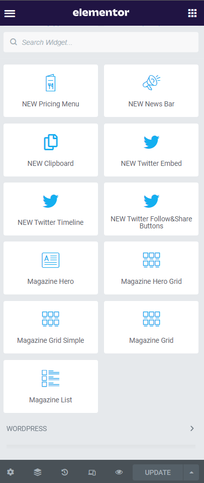 new Elementor magazine widgets by OceanWP