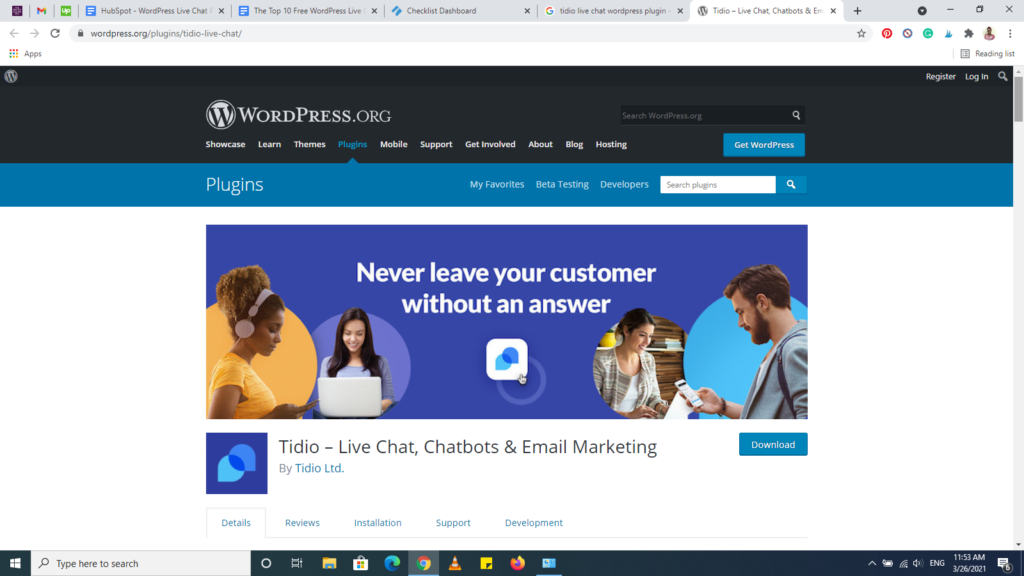 wordpress chat plugins tidio live chat plugin