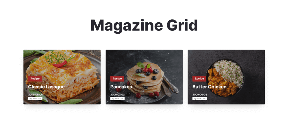 new oceanwp magazine widgets for elementor in action
