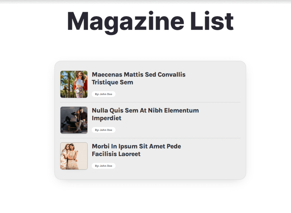 new oceanwp magazine widgets for elementor in action