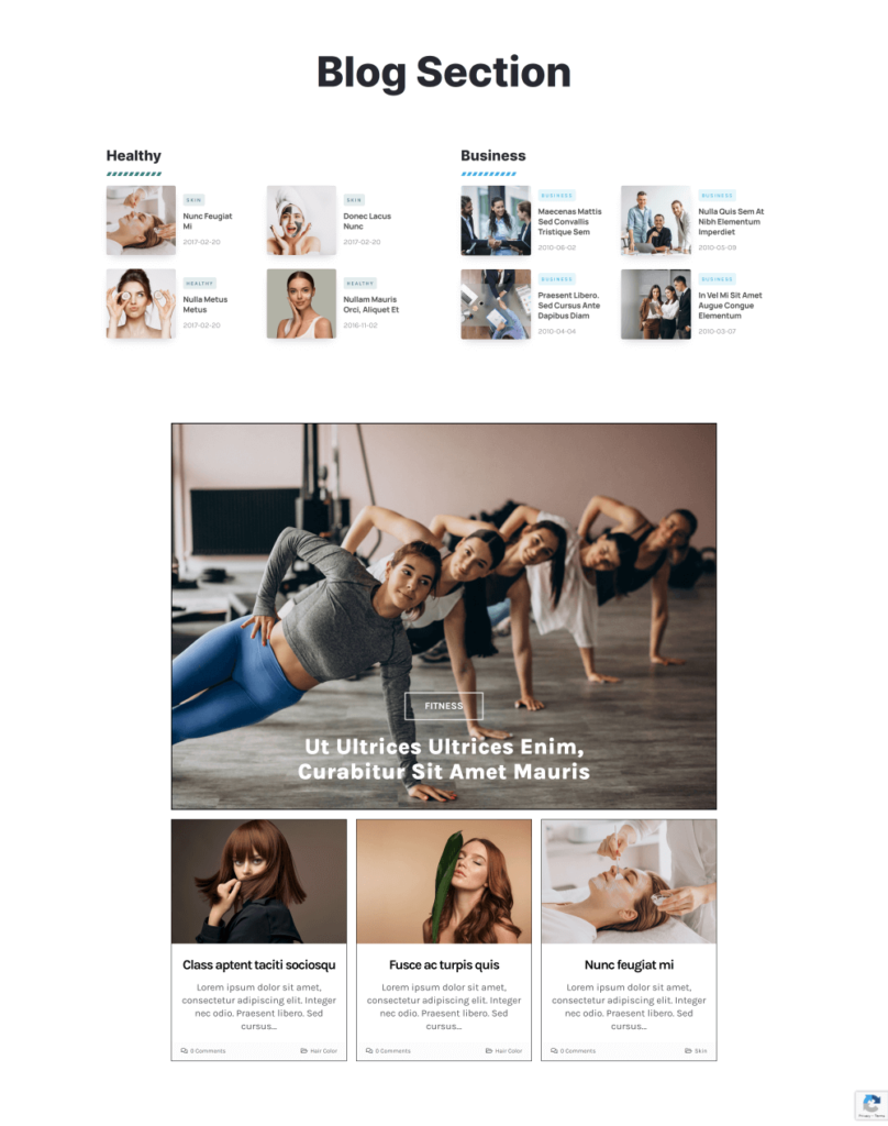 new oceanwp magazine widgets for elementor in action