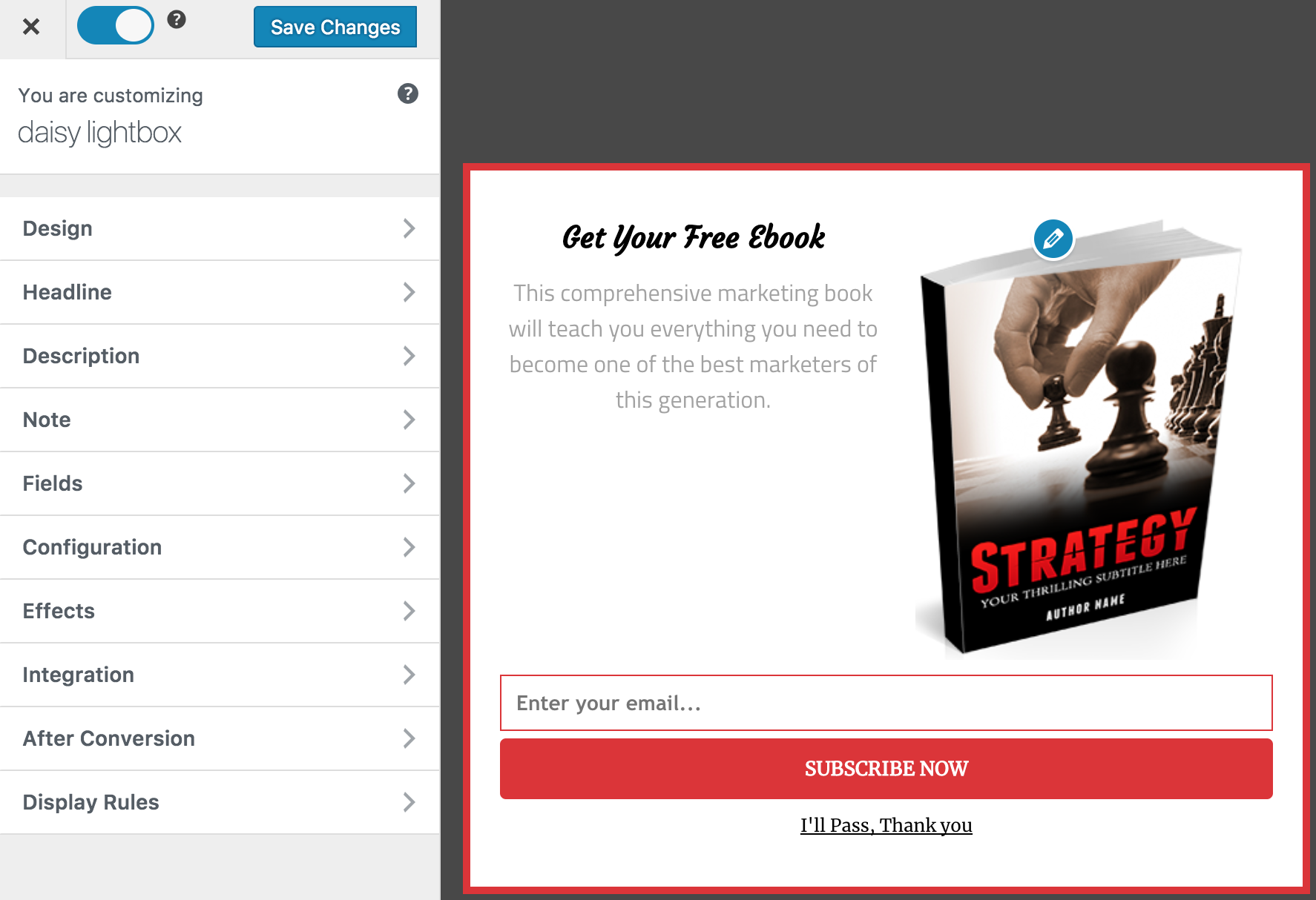MailOptin form builder