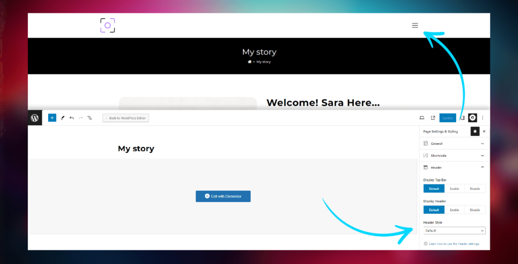 Using Metabox Settings to customize a WordPress page