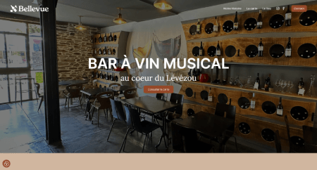 bar with live music website made with wordpress oceanwp