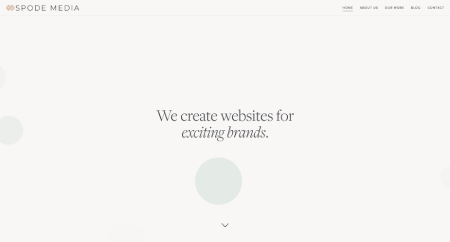 web design and development agency website made with oceanwp homepage