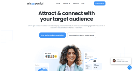 marketing agency website made with oceanwp