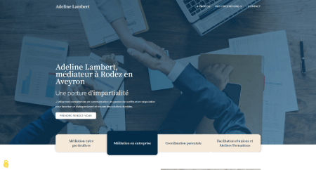 professional mediator services website made with oceanwp homepage