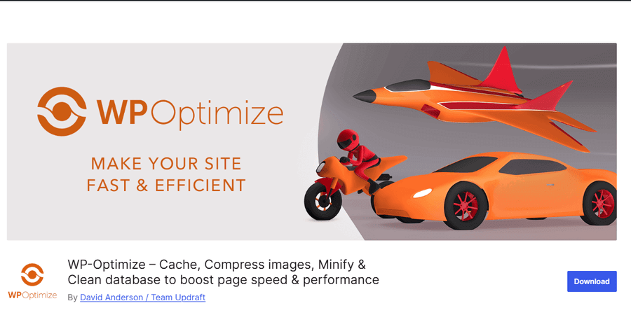 WP Optimize WordPress plugin WordPress repository screenshot
