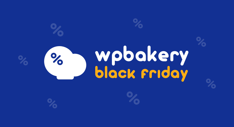 WPBakery Black Friday 2023 promo banner